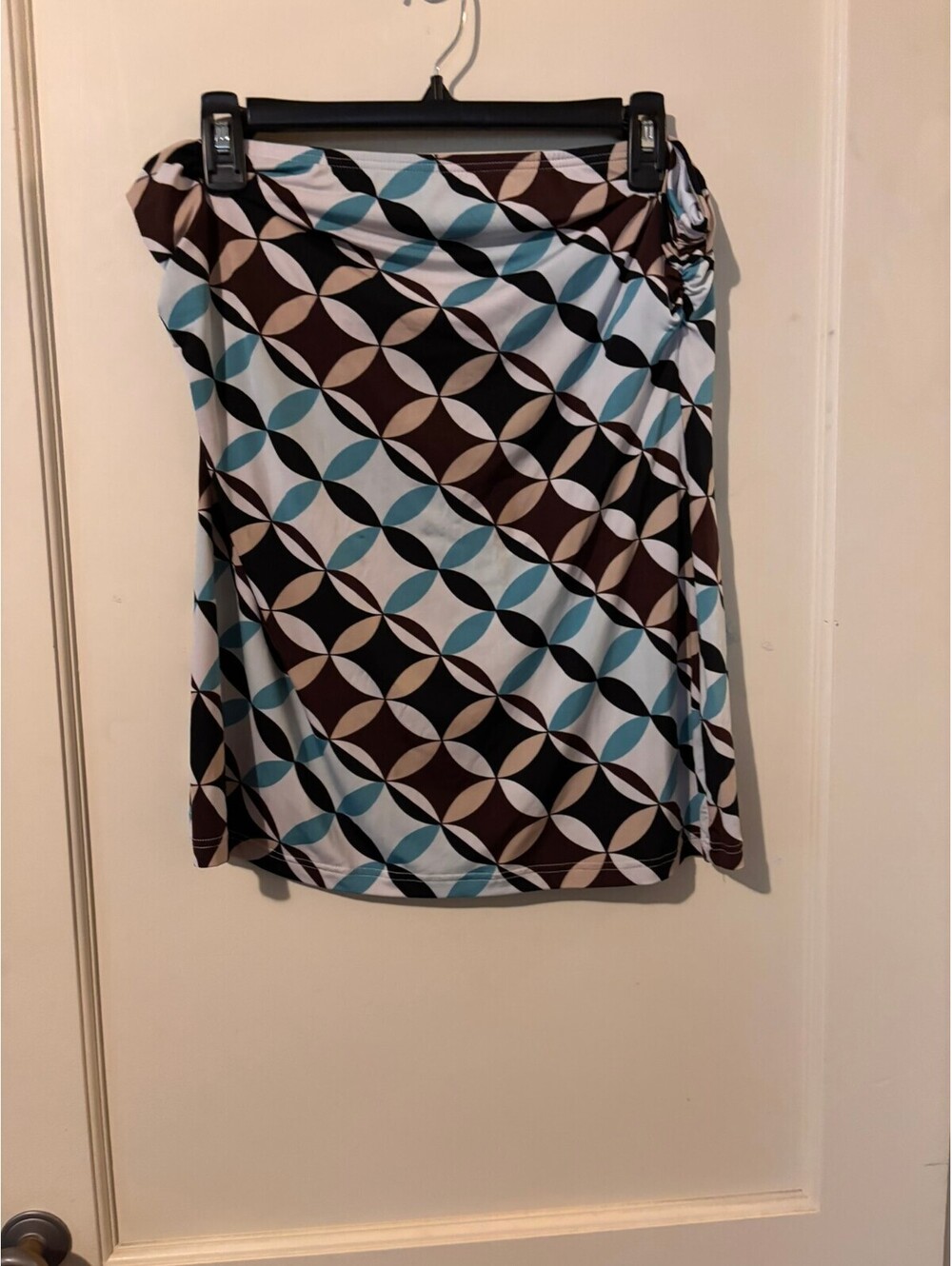 Maurices Geometric Pattern Strapless Top Size XL